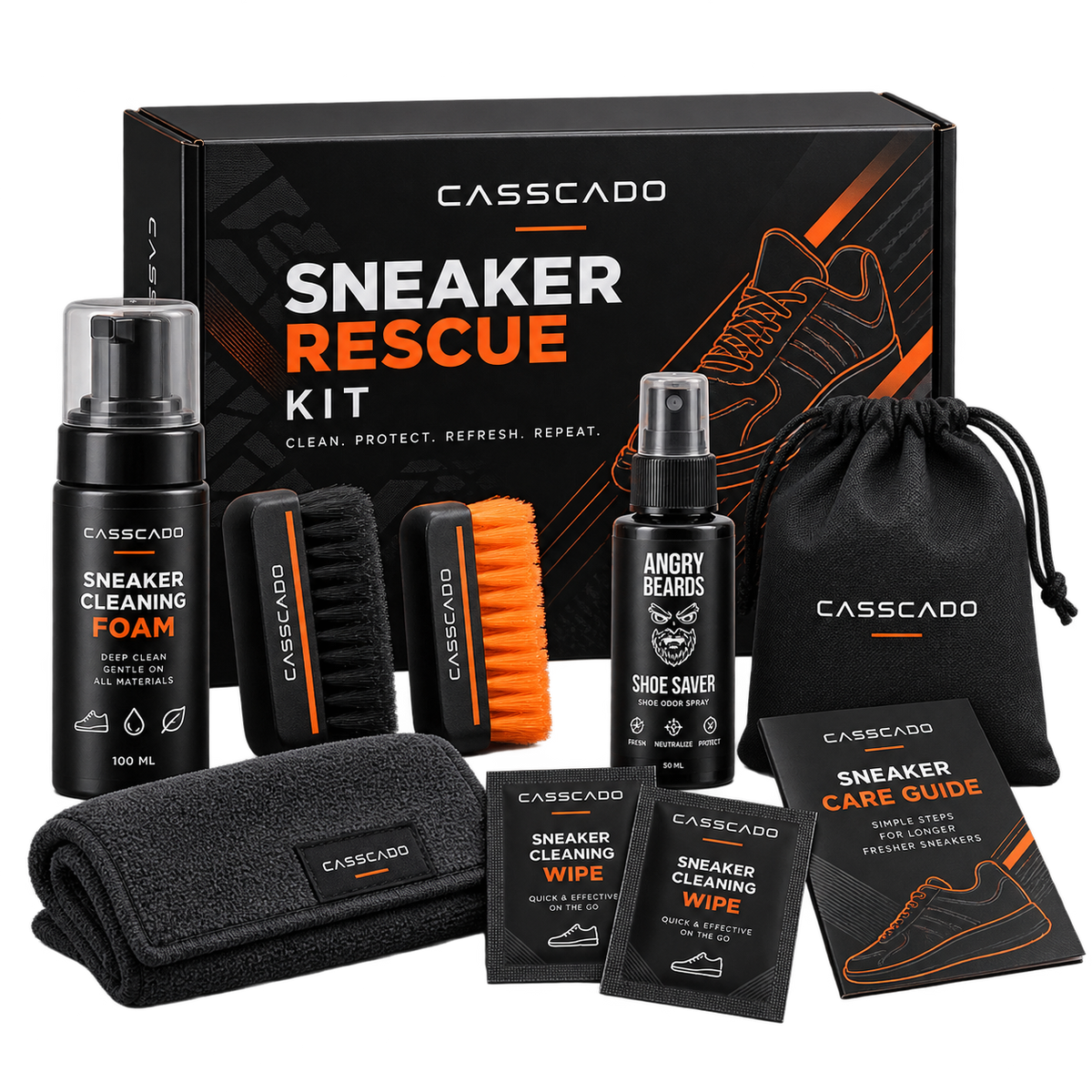 Sneaker Rescue Kit – Complete Shoe Cleaning Set